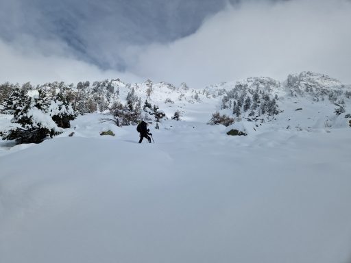 Ascension vers le lac